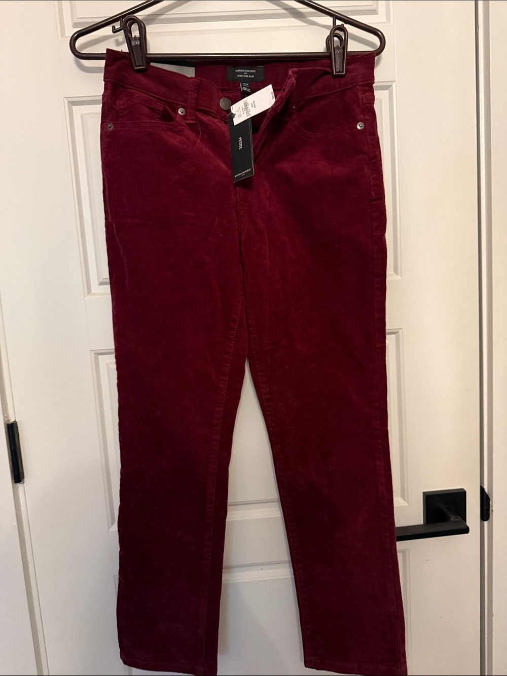 Banana Republic Burgundy Corduroy Pants